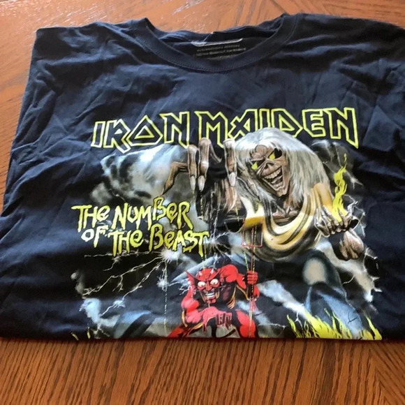 Iron Maiden Band Tee Shirt Number of the Beast - Picture 8 of 8